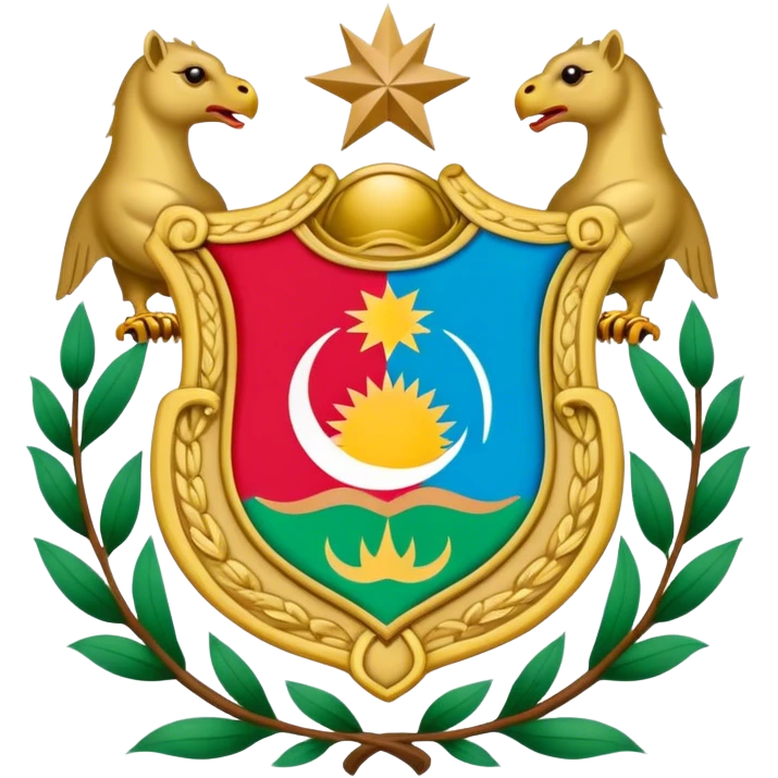 coat of arms of Azerbaijan emoji
