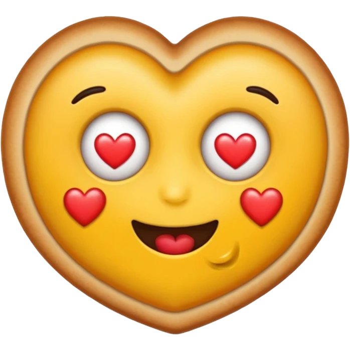 Food with heart eyes emoji