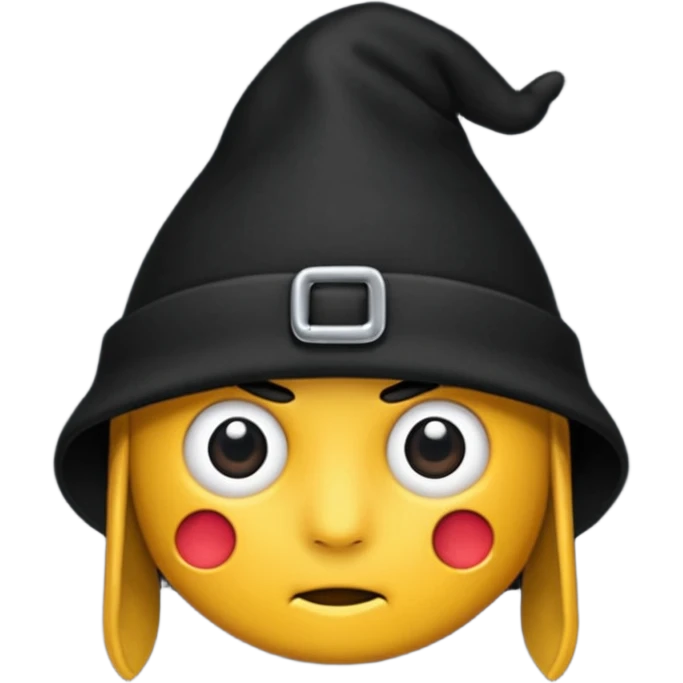 Gorro brujo emoji