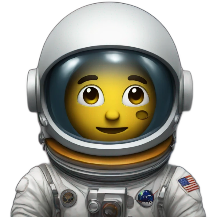 drunk astronaut  emoji