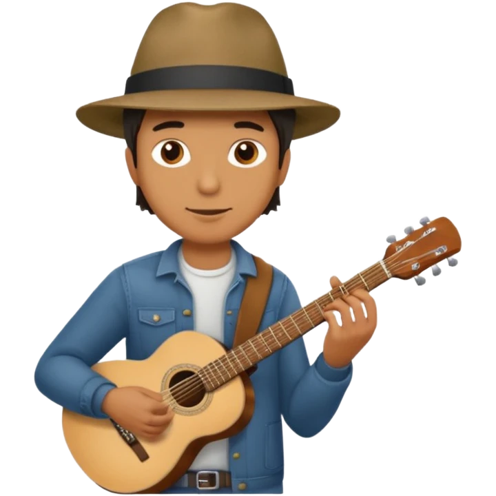 Street Music Performer man  emoji