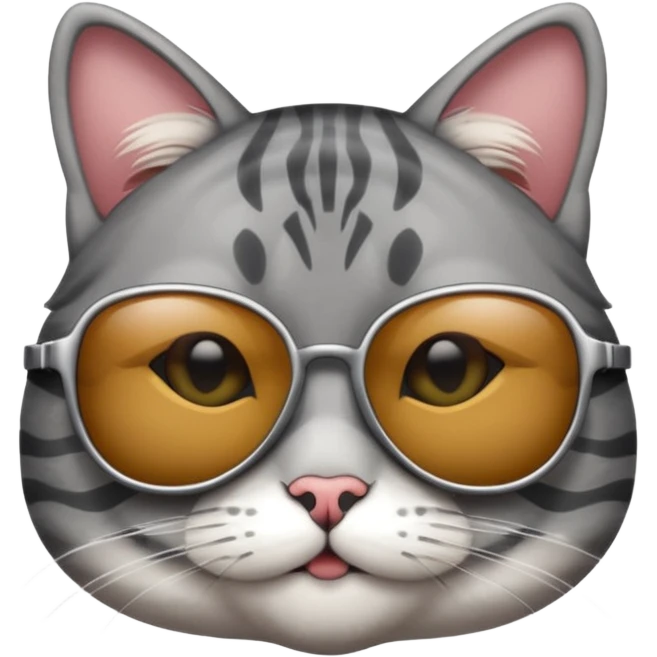Cat wearing sunglasses emoji
