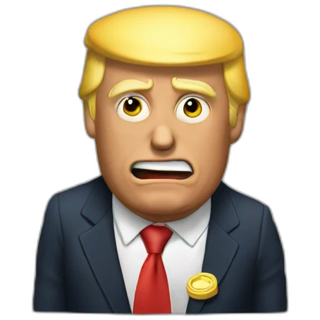 trump-doing-drugs-during-a-meeting emoji