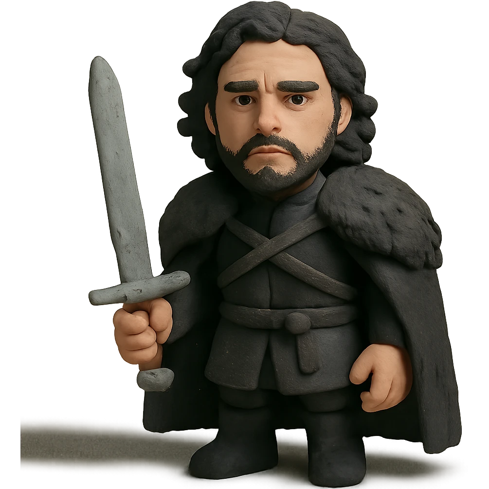 Jon Snow from Game of Thrones emoji