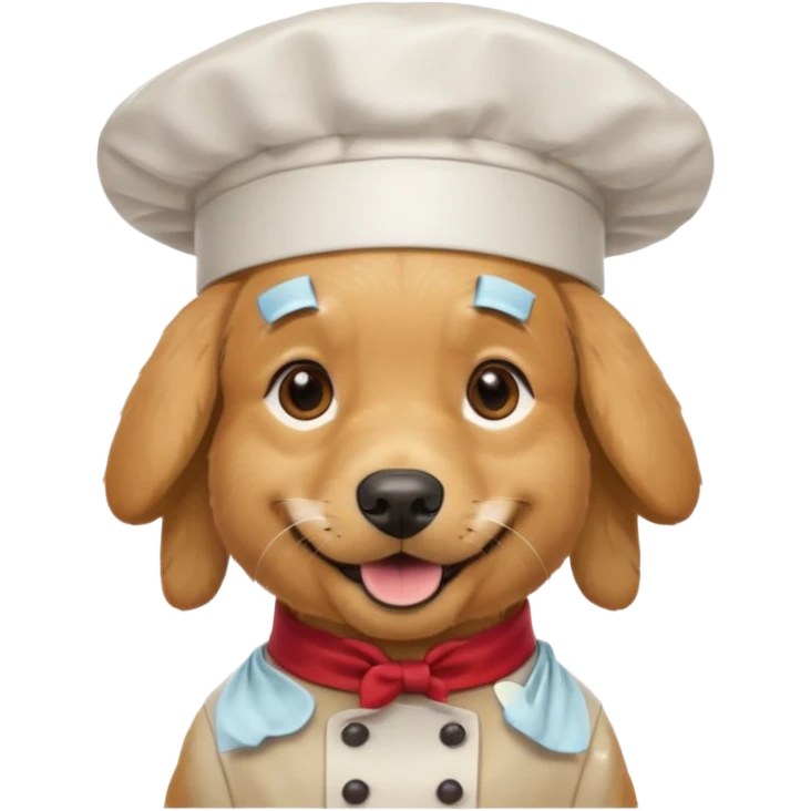 chef dog emoji