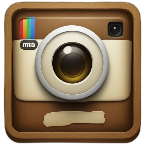 Old instagram logo emoji