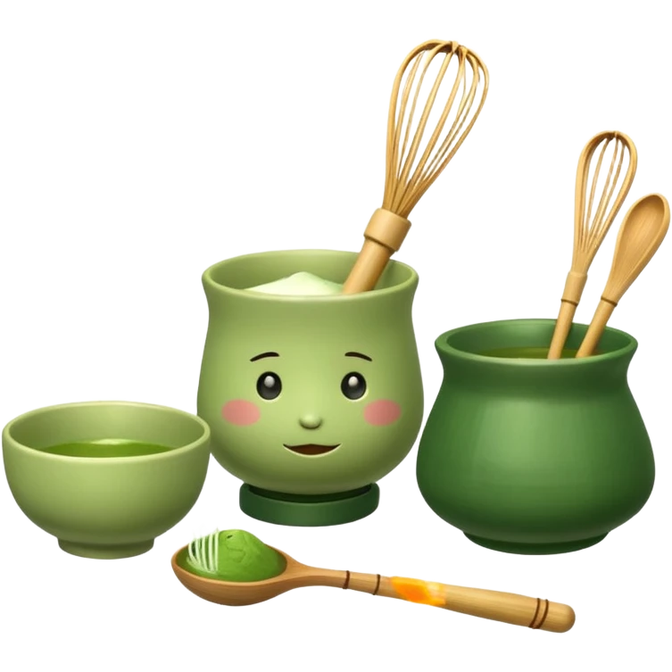 Matcha set emoji