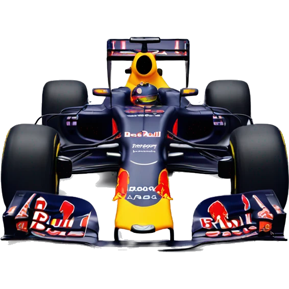 Red Bull f1 car emoji