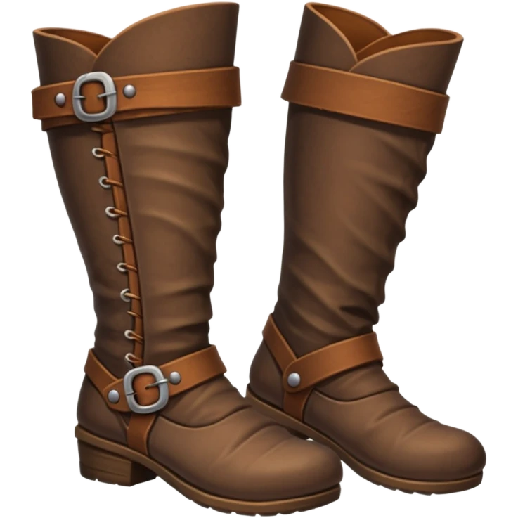 medievil boots, simple fantasy adveture boots, female, no laces emoji