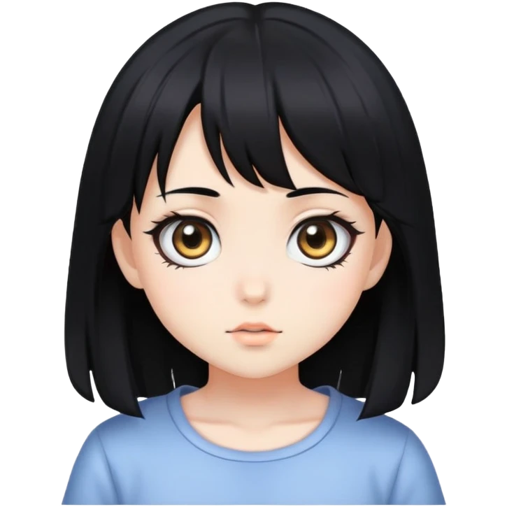 Anime girl emoji