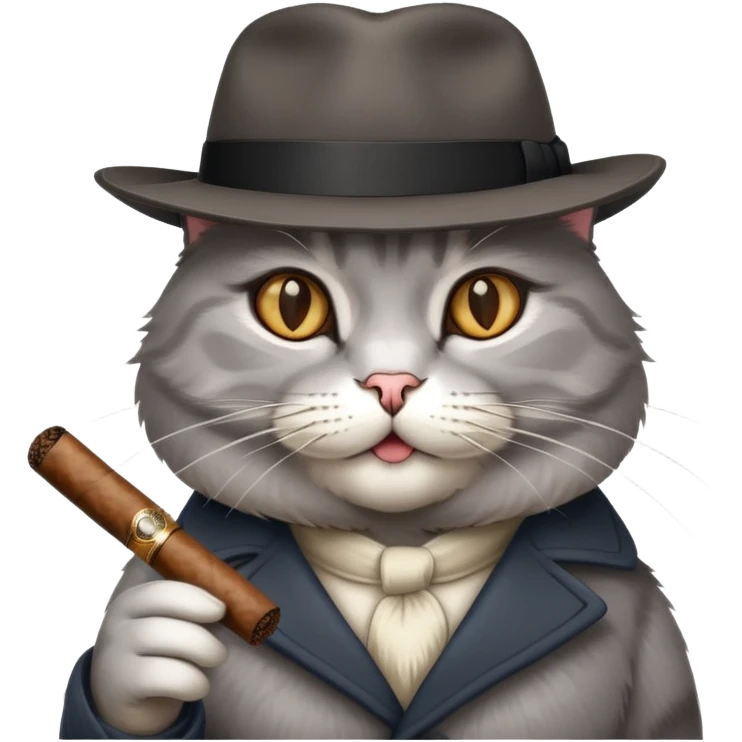 Mafia cat emoji