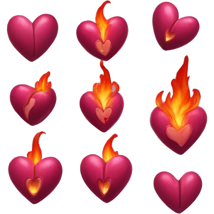 I need a bleeding heart. The fire heart is important for celebration but the bleeding heart says "I am so filled with human emotion about this that I can scarcely breathe" emoji