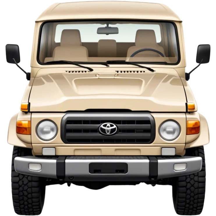 landcruiser 79 series - Toyota (Model Year: 2008) (Iconic colour: sand) emoji