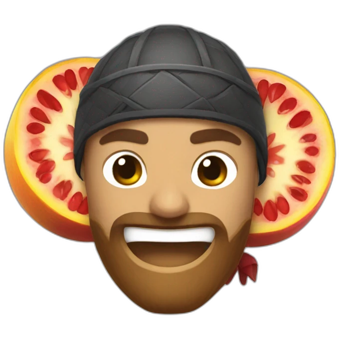 fruit ninja warrior emoji