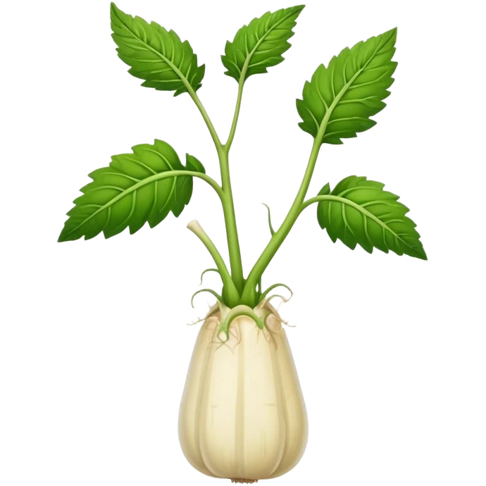 Horseradish plant  emoji