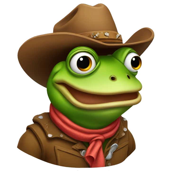 cowboy frog emoji
