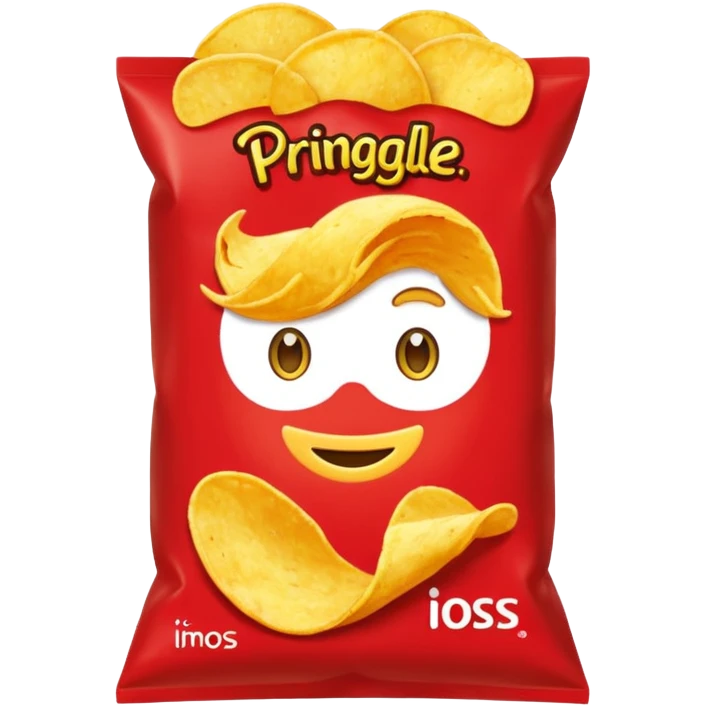 Make the Pringle logo emoji emoji