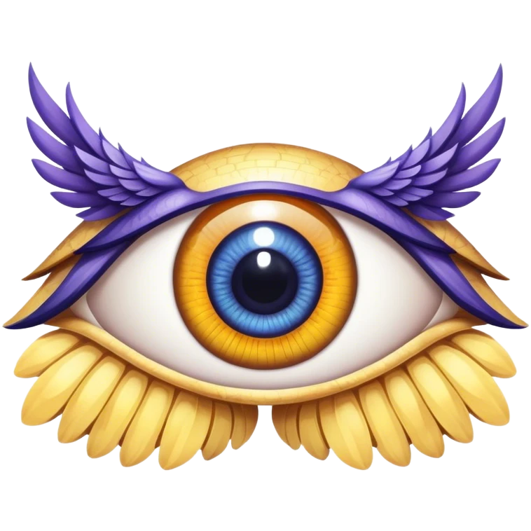 eye with six wings emoji