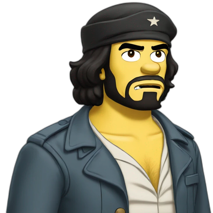 Che Guevara The-Simpsons emoji