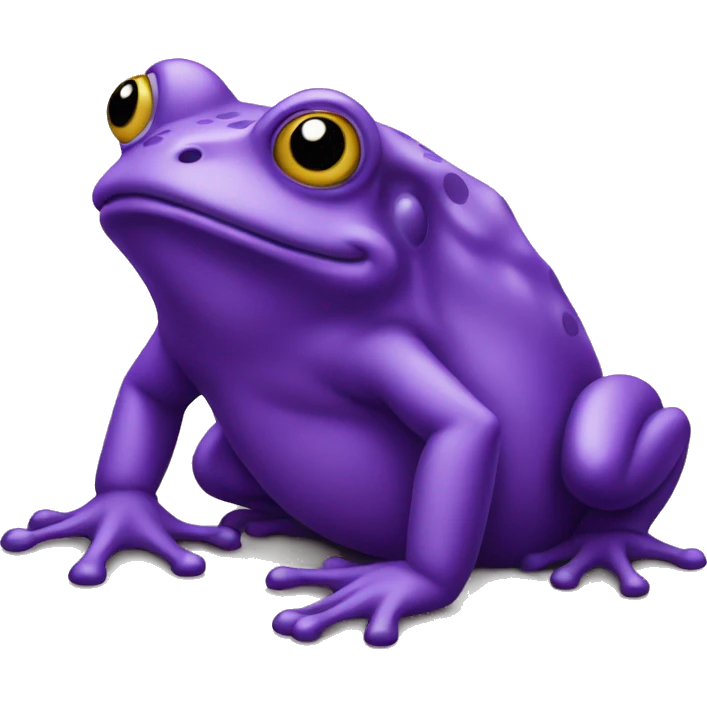 purple frog emoji