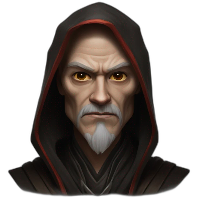 hyperrealist sith jedi in world of warcraft emoji