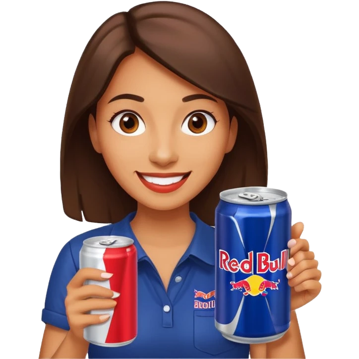 Bad bitch with a redbull emoji