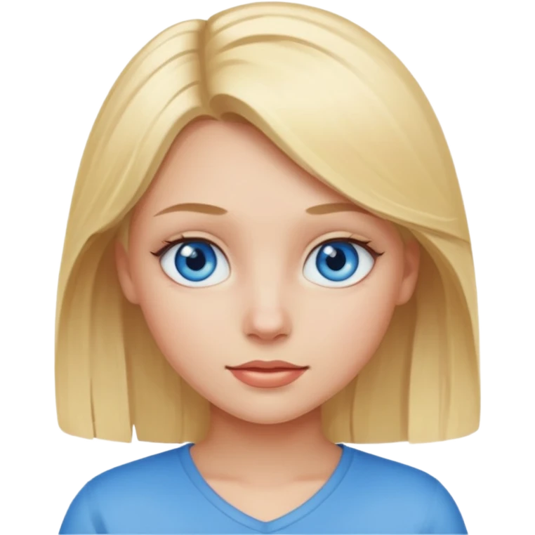 blonde girl emoji