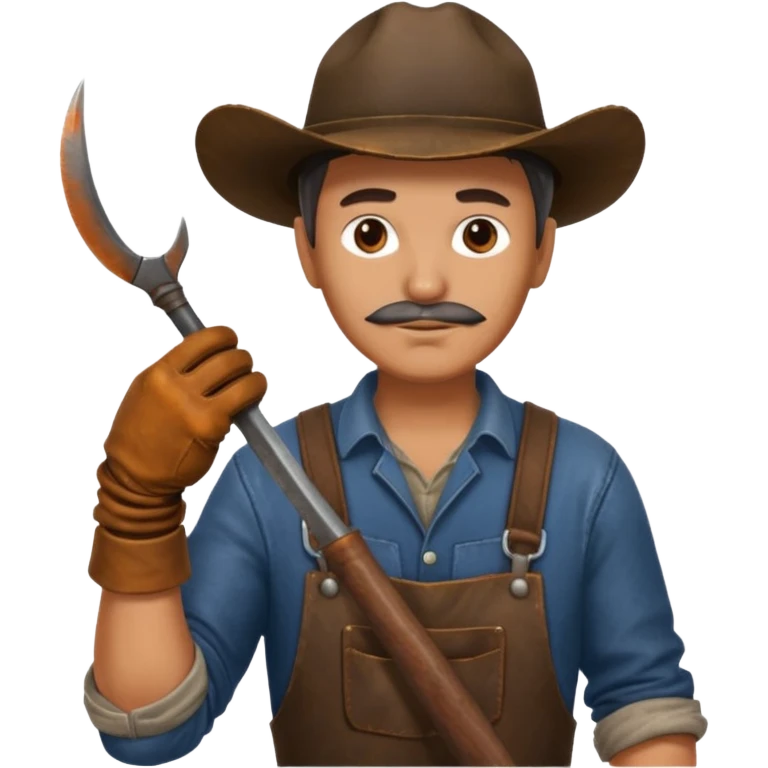 farmer sickle emoji