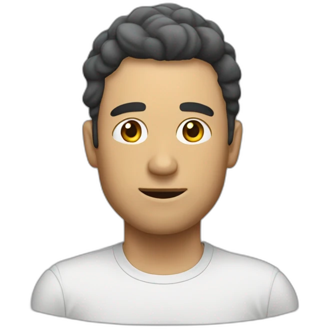 persona le estan haciendo un masaje emoji