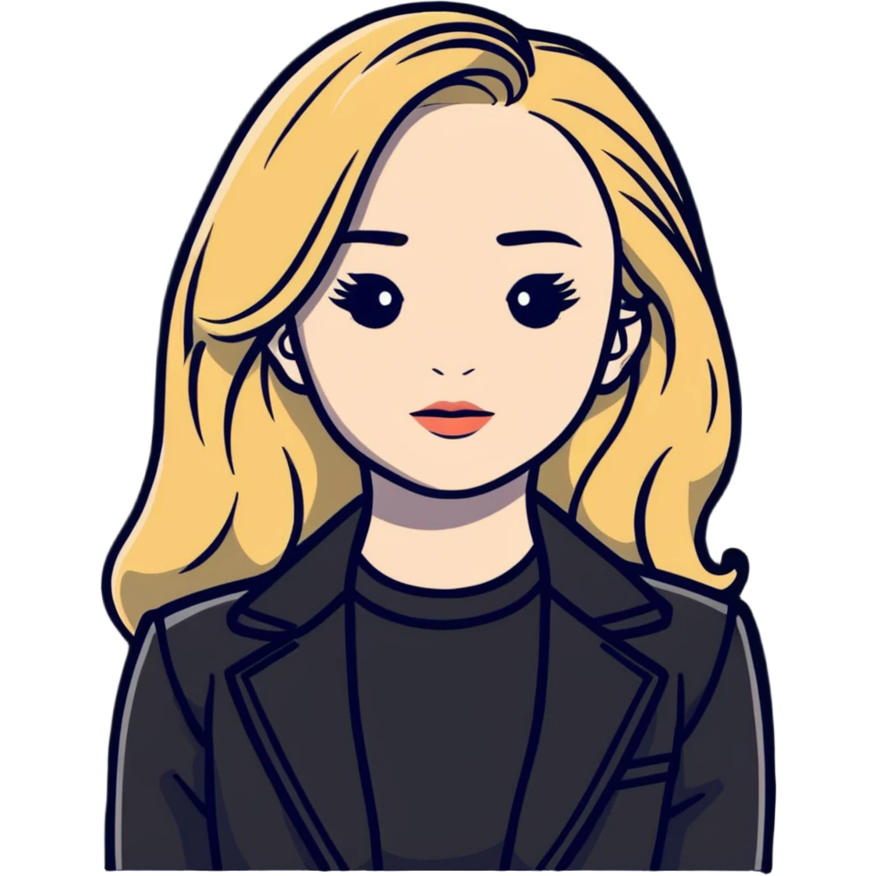 Sabrina Carpenter blonde pop star in a stylish outfit emoji