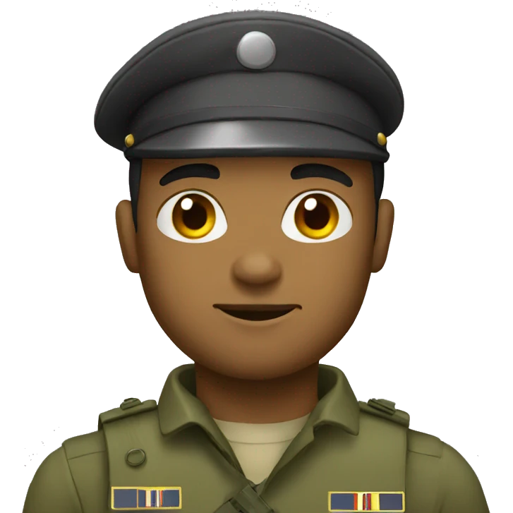 soldier emoji