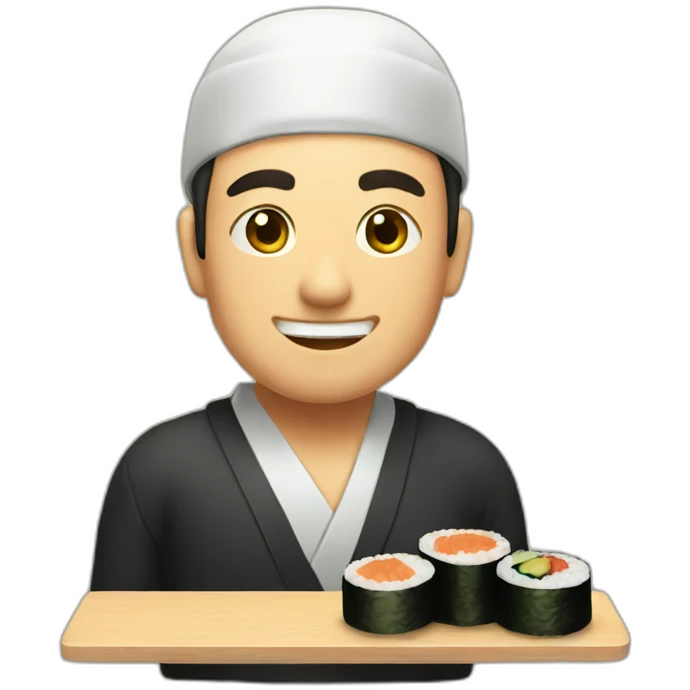 Sushi Man emoji