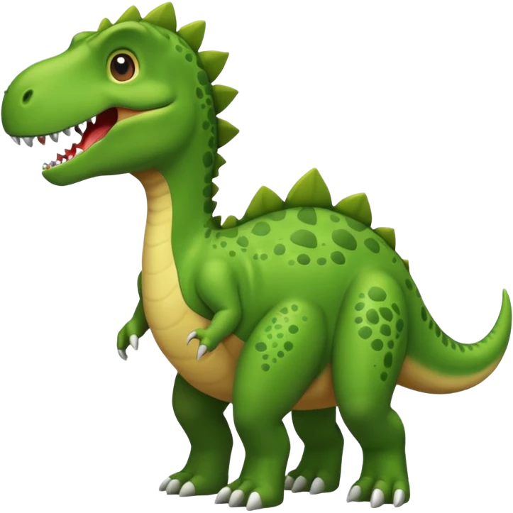 Crea un dinosaurio emoji