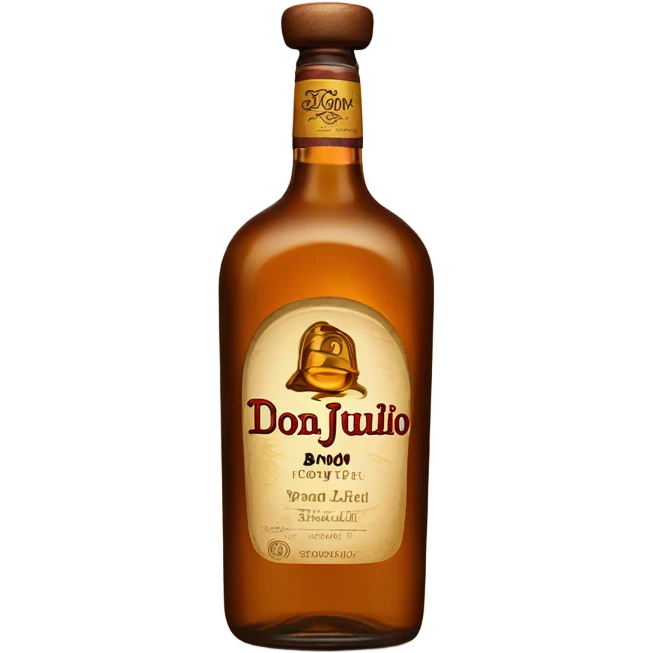 Don Julio alcohol bottle emoji