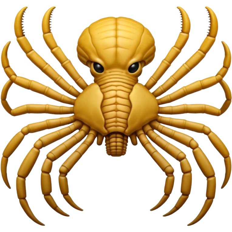 man with Facehugger emoji