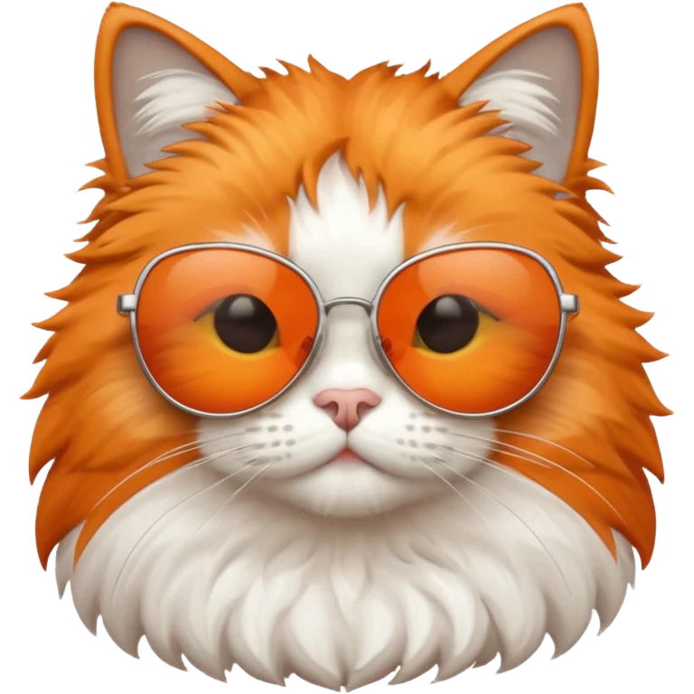 Cat wearing sunglasses emoji
