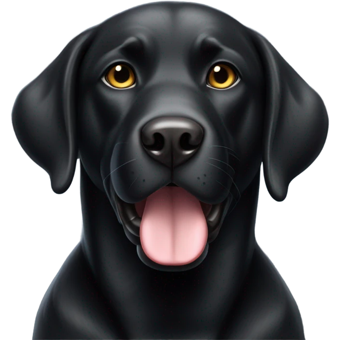 Black Lab emoji