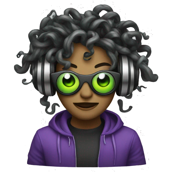 Medusa djing  emoji