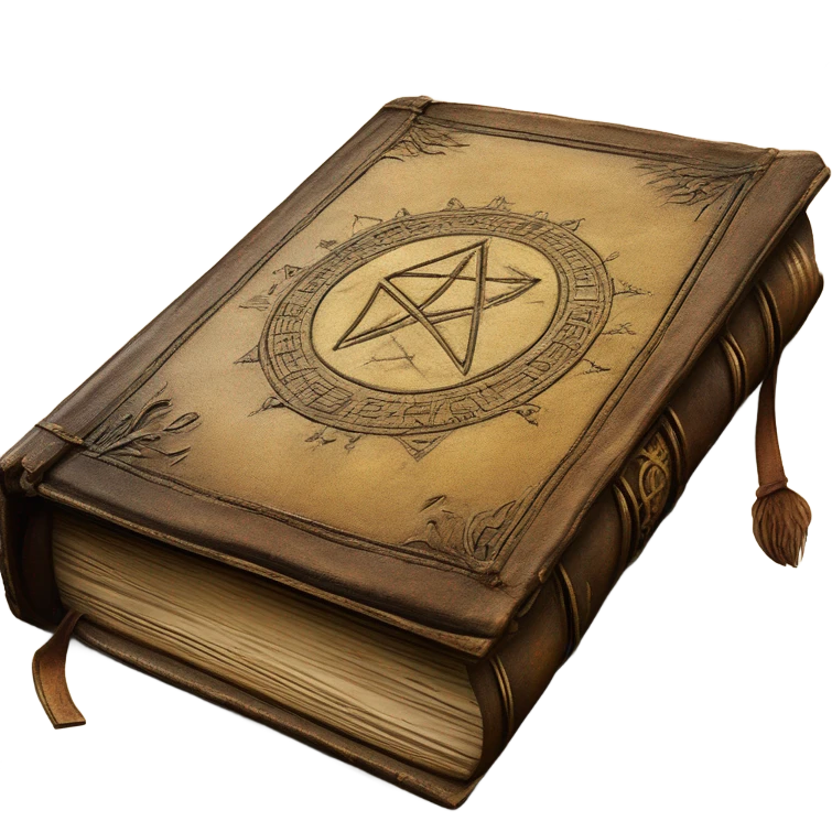 magical alchemy book emoji