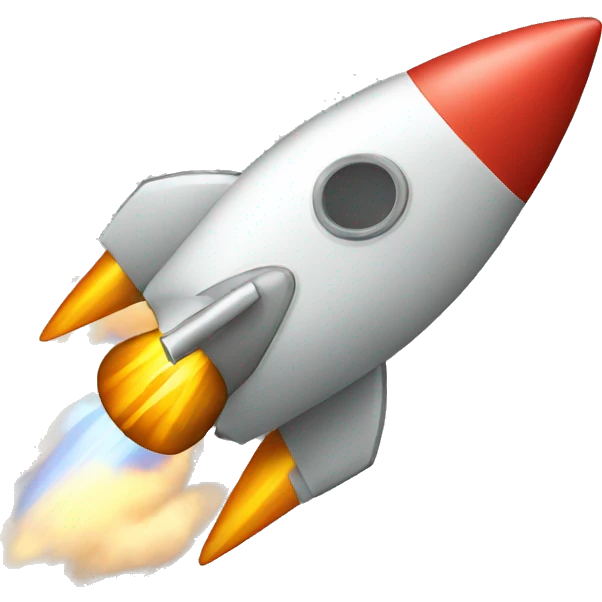 Rocket coin emoji