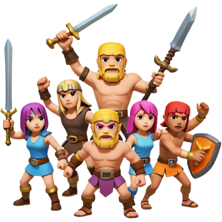 Clash of clans game emoji