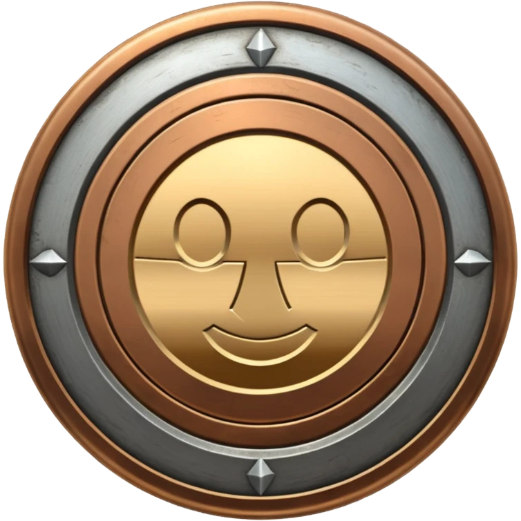 Create 3 early supporter emblems, bronze, silver and gold  emoji