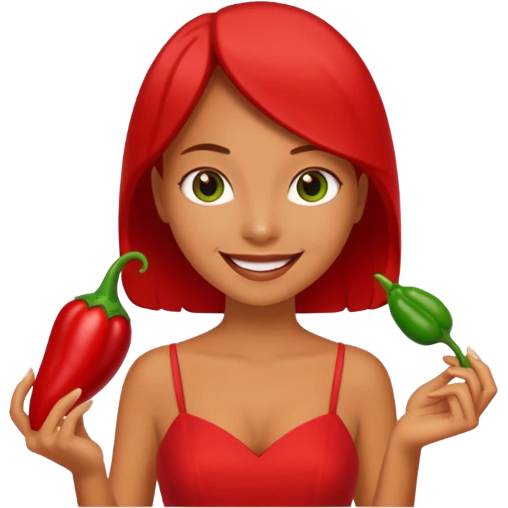 girl hot and spicy  emoji
