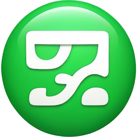 Whatsapp logo emoji