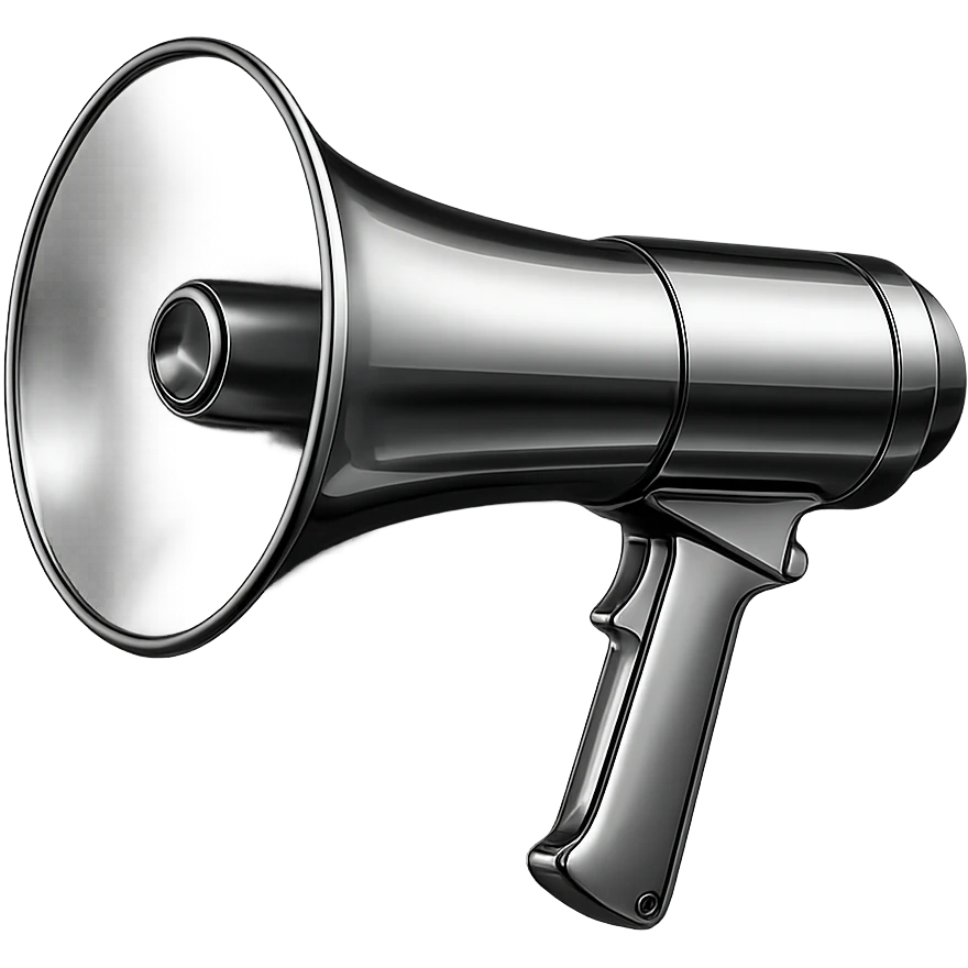 megaphone emoji
