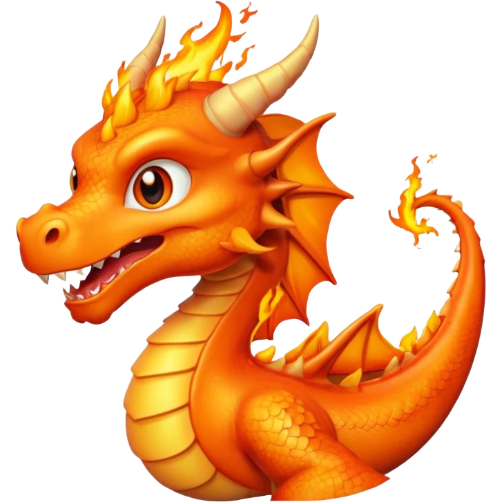 Dragon fire emoji