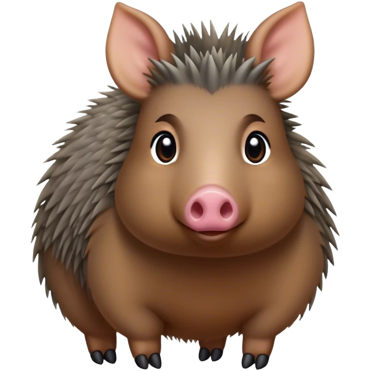 Javelina, fuzzy  emoji