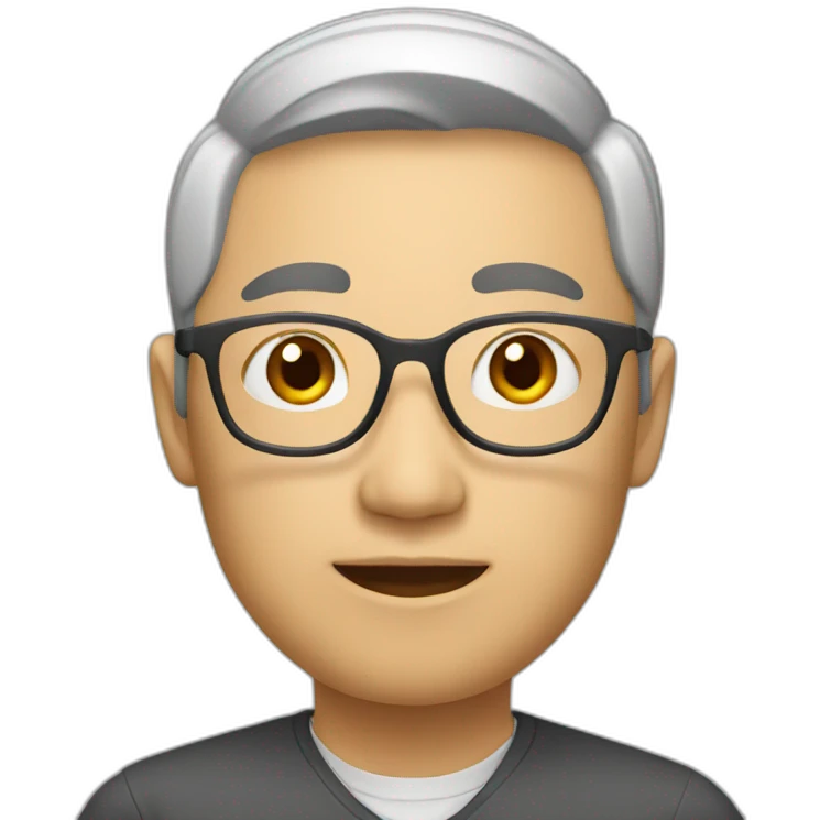 A Asian teacher emoji