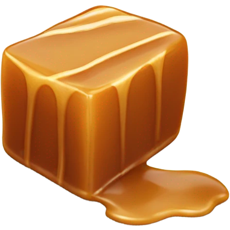 Caramel toffee  emoji