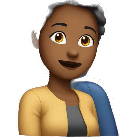 one woman is sitting in the car emoji